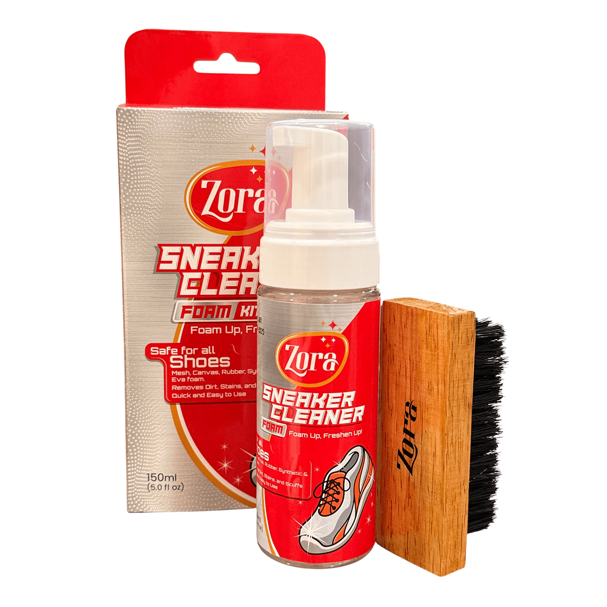 Zora Sneaker & Sports Shoe Foam Kit - Zora Shoe Care