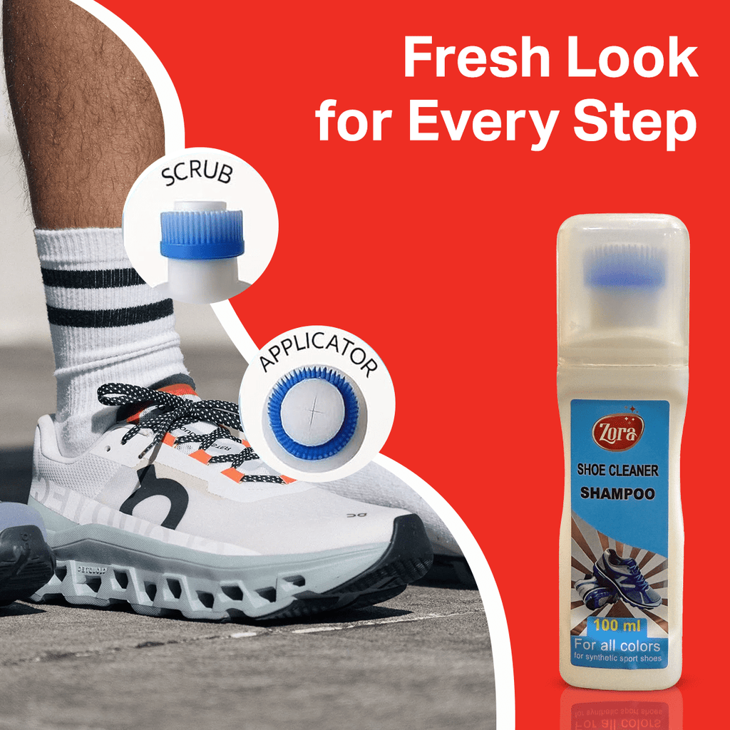 Zora Multicolour Shoe Shampoo - (Pack of 2) - Zora Shoe Care