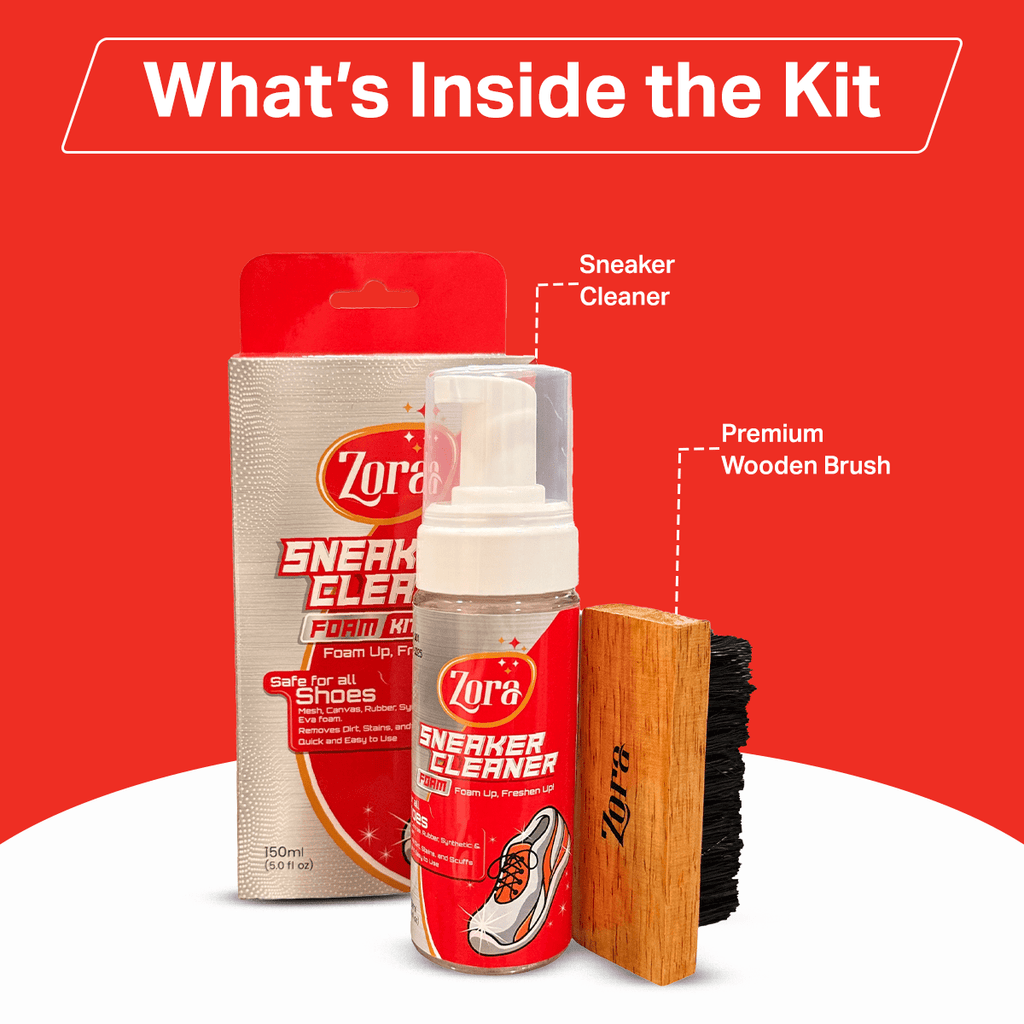 Zora Sneaker & Sports Shoe Foam Kit - Zora Shoe Care