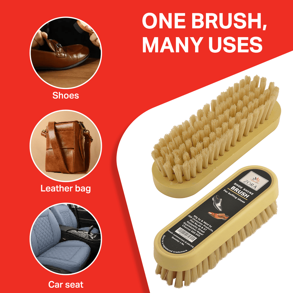 Zora Mini Brush | Dual Combo - (Pack of 2) - Zora Shoe Care