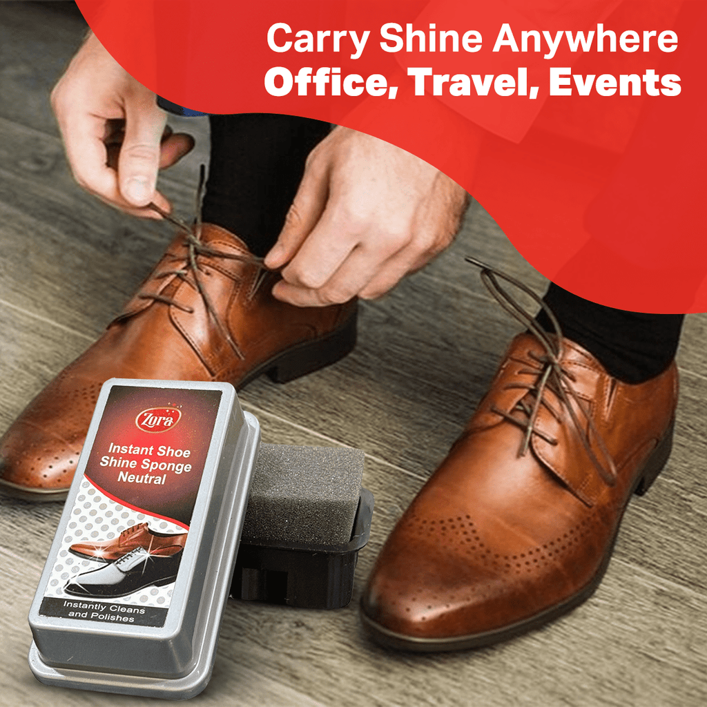 Zora Instant Shoe Shiner (Pack of 3) - Zora Shoe Care