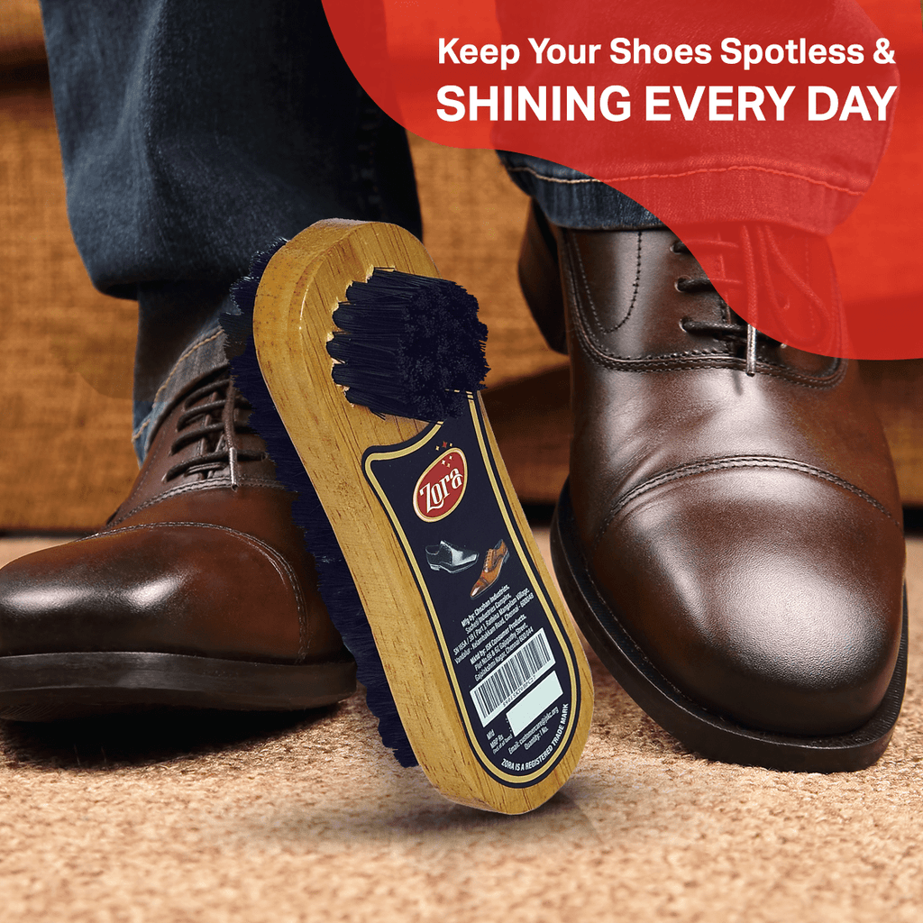 Zora 2 in 1 Dual Brush - (Pack of 2) - Zora Shoe Care