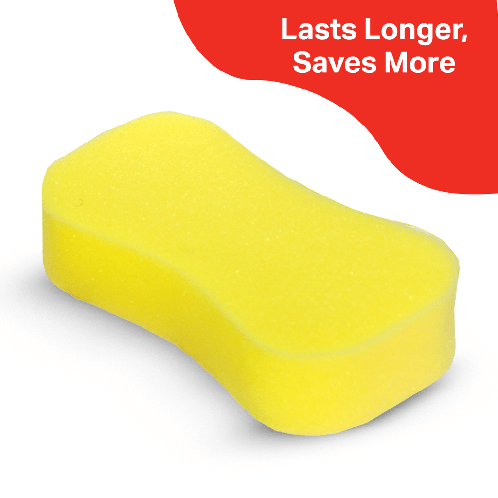 Zora Multipurpose Yellow Sponge - (Pack of 2) - Zora Shoe Care