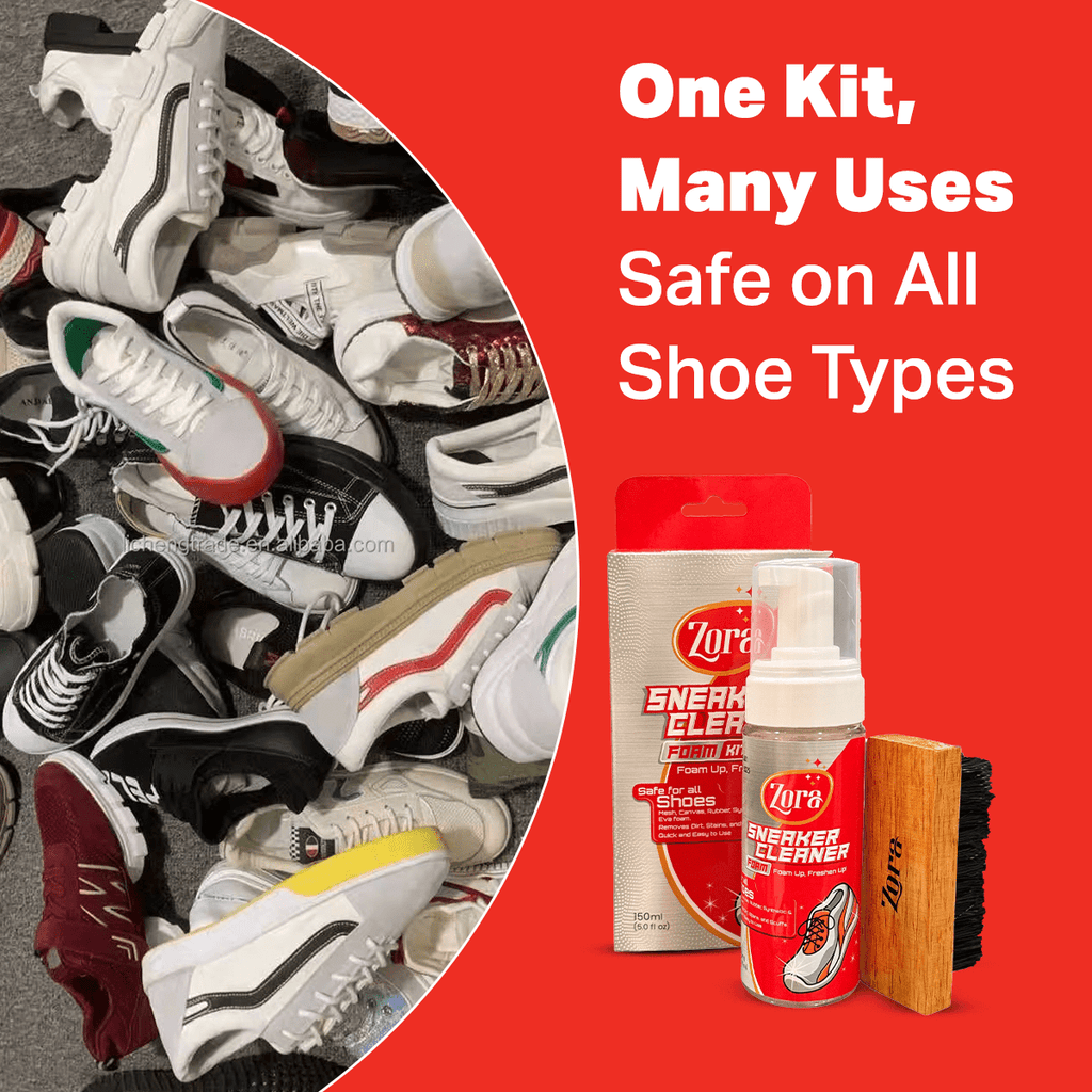 Zora Sneaker & Sports Shoe Foam Kit - Zora Shoe Care