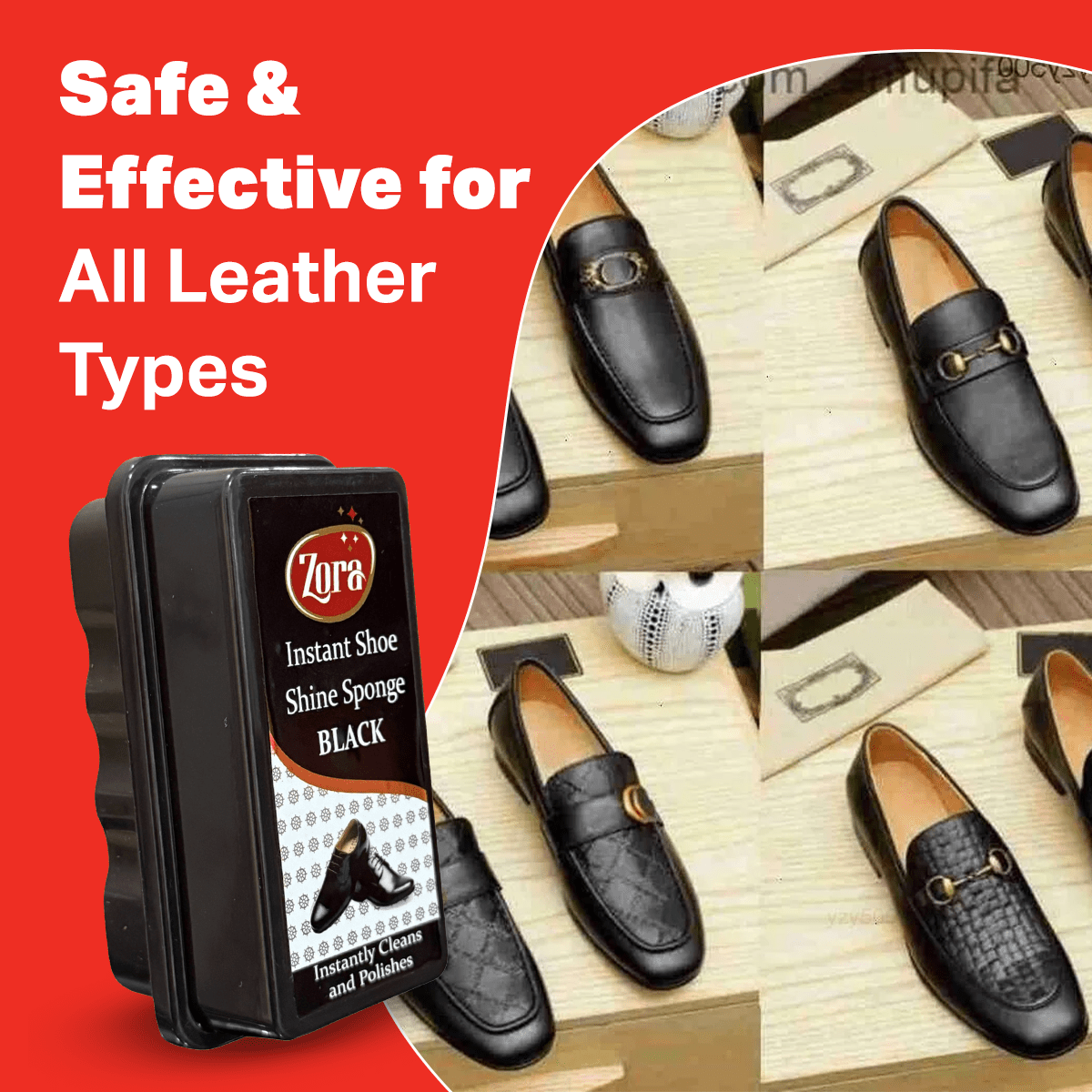 Zora Instant Shoe Shiner (Pack of 3) - Zora Shoe Care