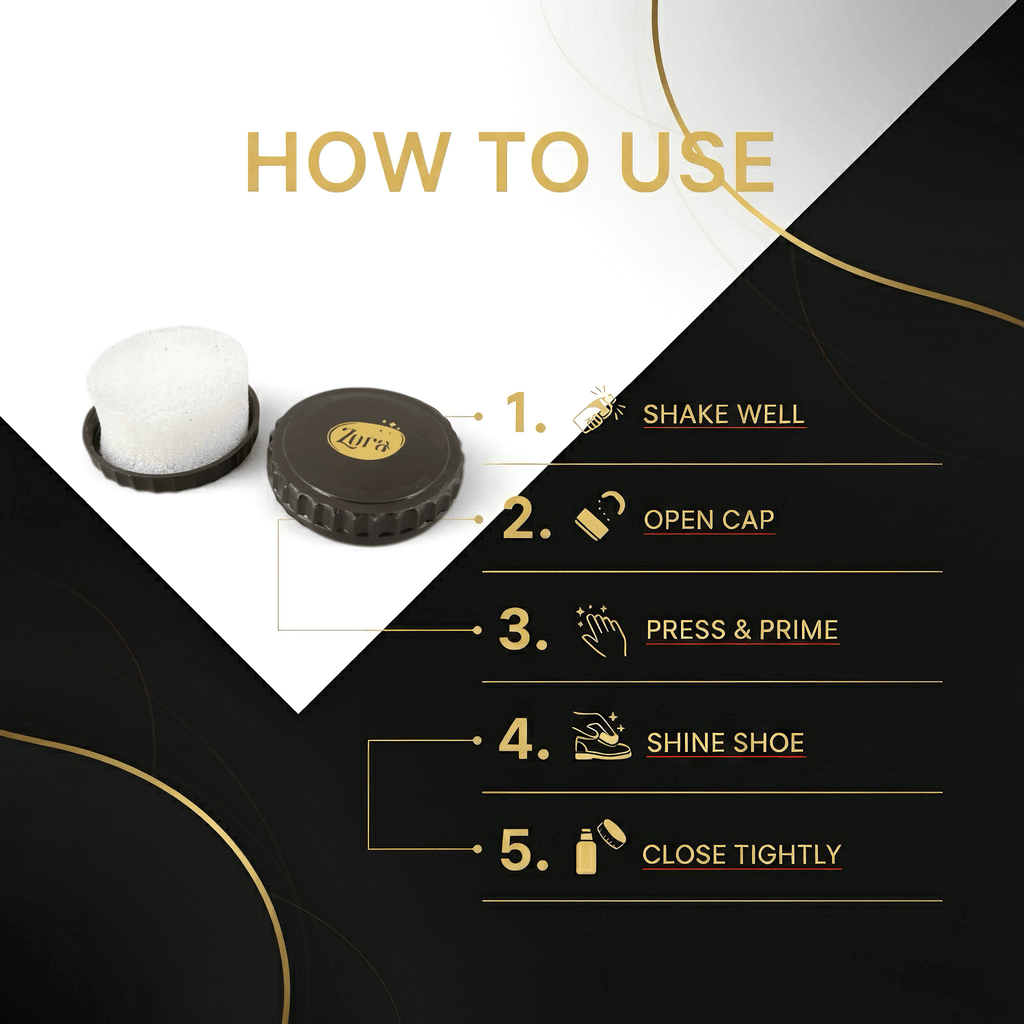 Zora Mini Shoe Shiner - Travel Kit (Natural) - Zora Shoe Care