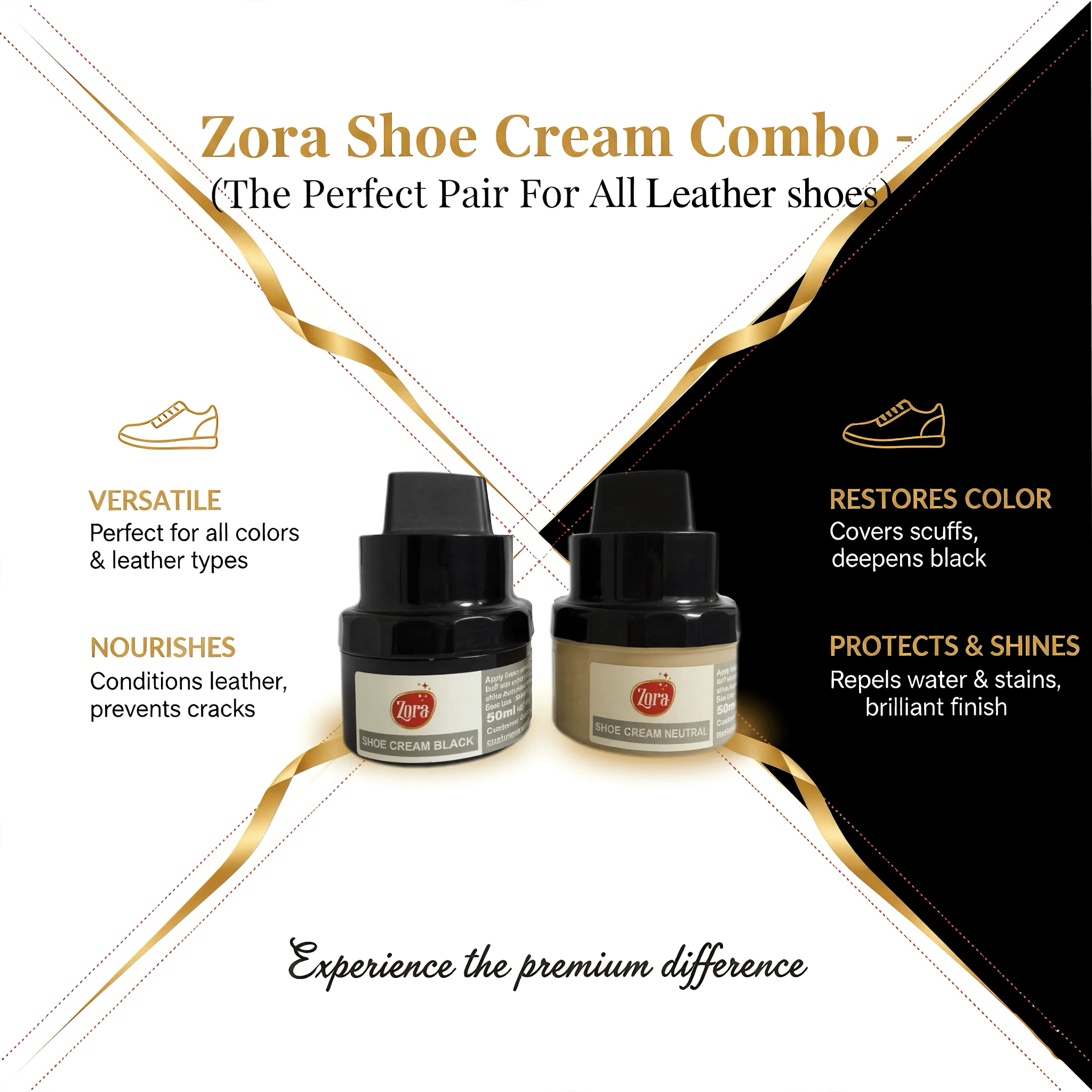 Zora Shoe Cream Combo Kit - Zora Shoe Care