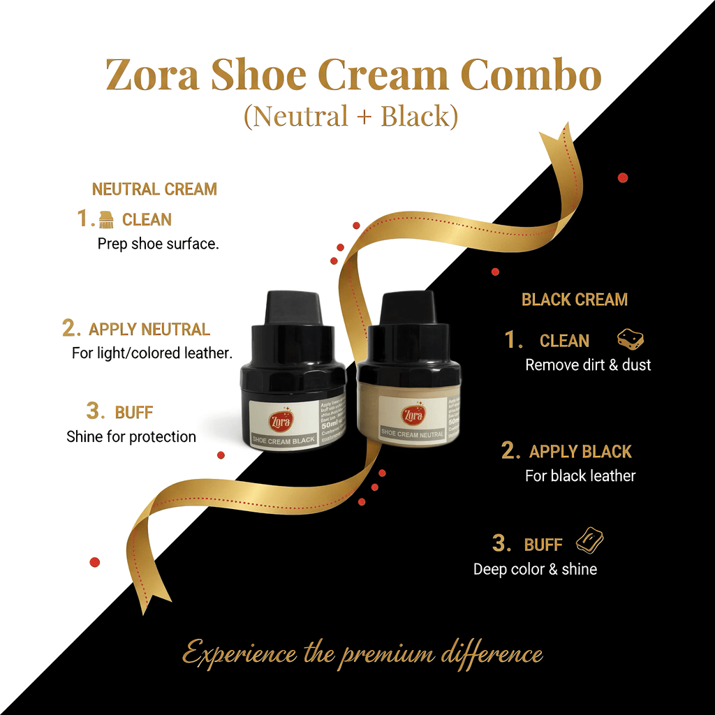 Zora Shoe Cream Combo Kit - Zora Shoe Care