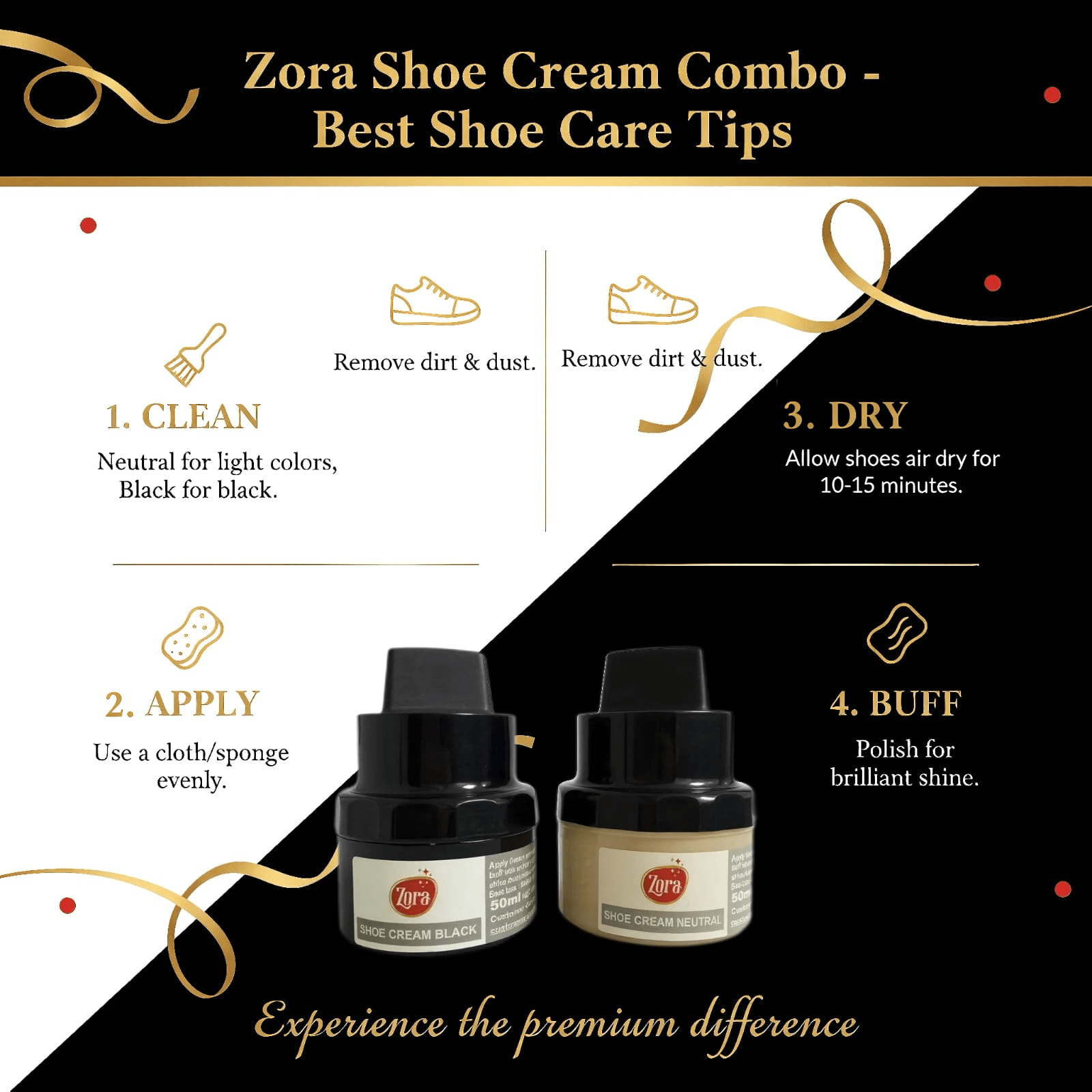Zora Shoe Cream Combo Kit - Zora Shoe Care