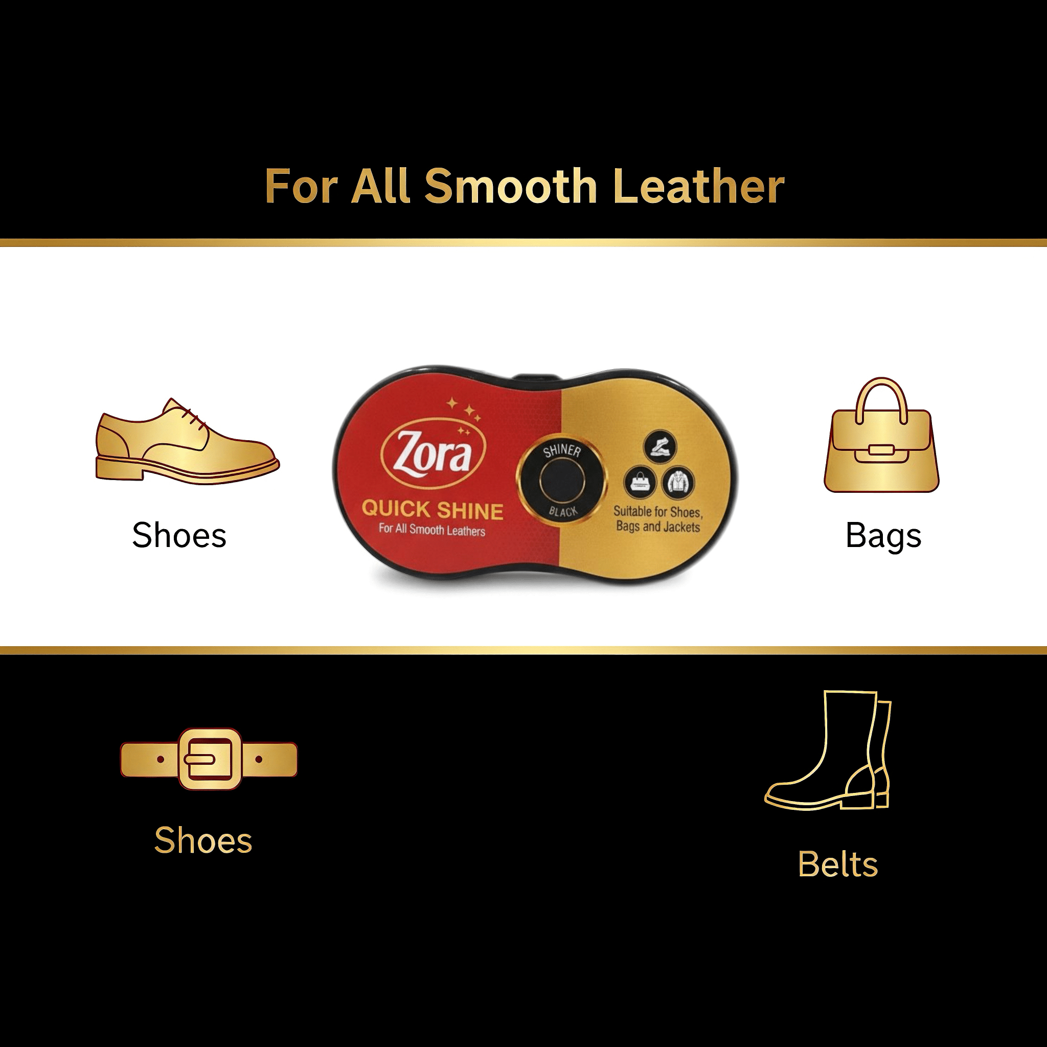 Zora Premium Shoe Shiner (Pack of 3) - Zora Shoe Care