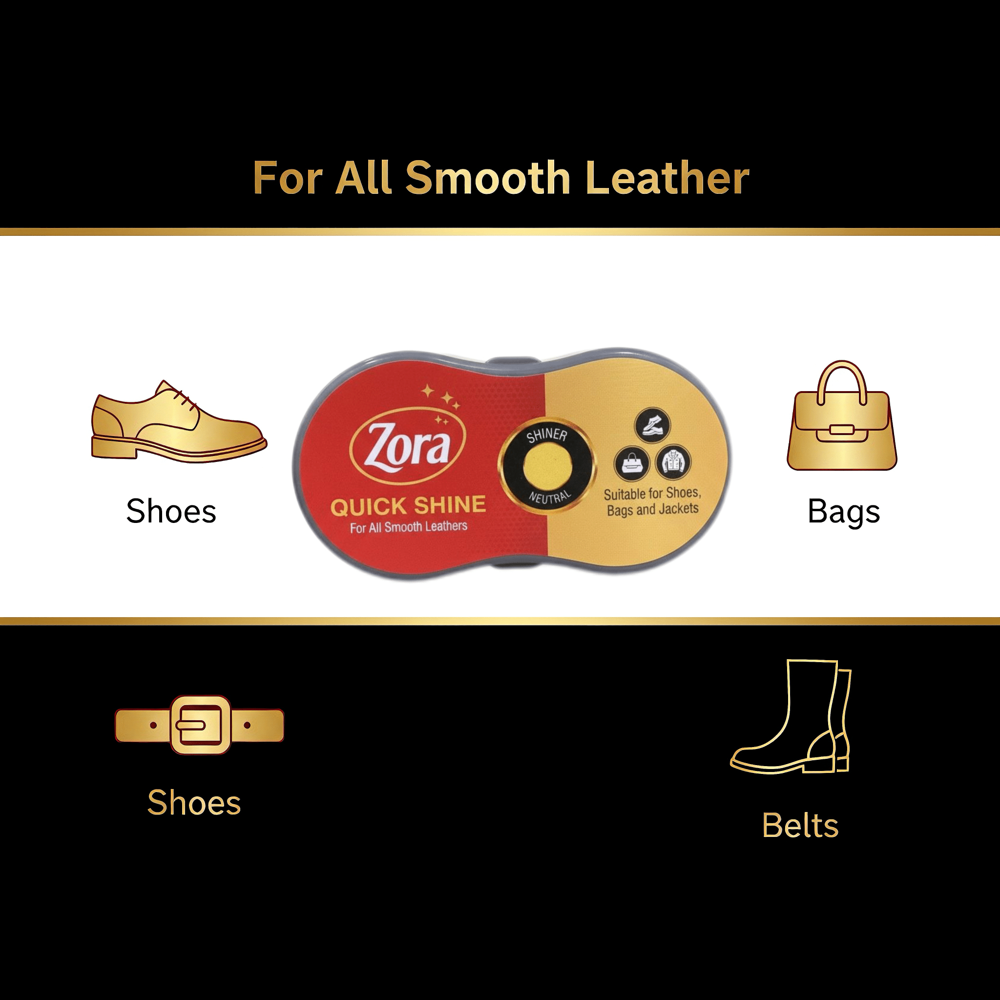 Zora Premium Shoe Shiner (Pack of 3) - Zora Shoe Care