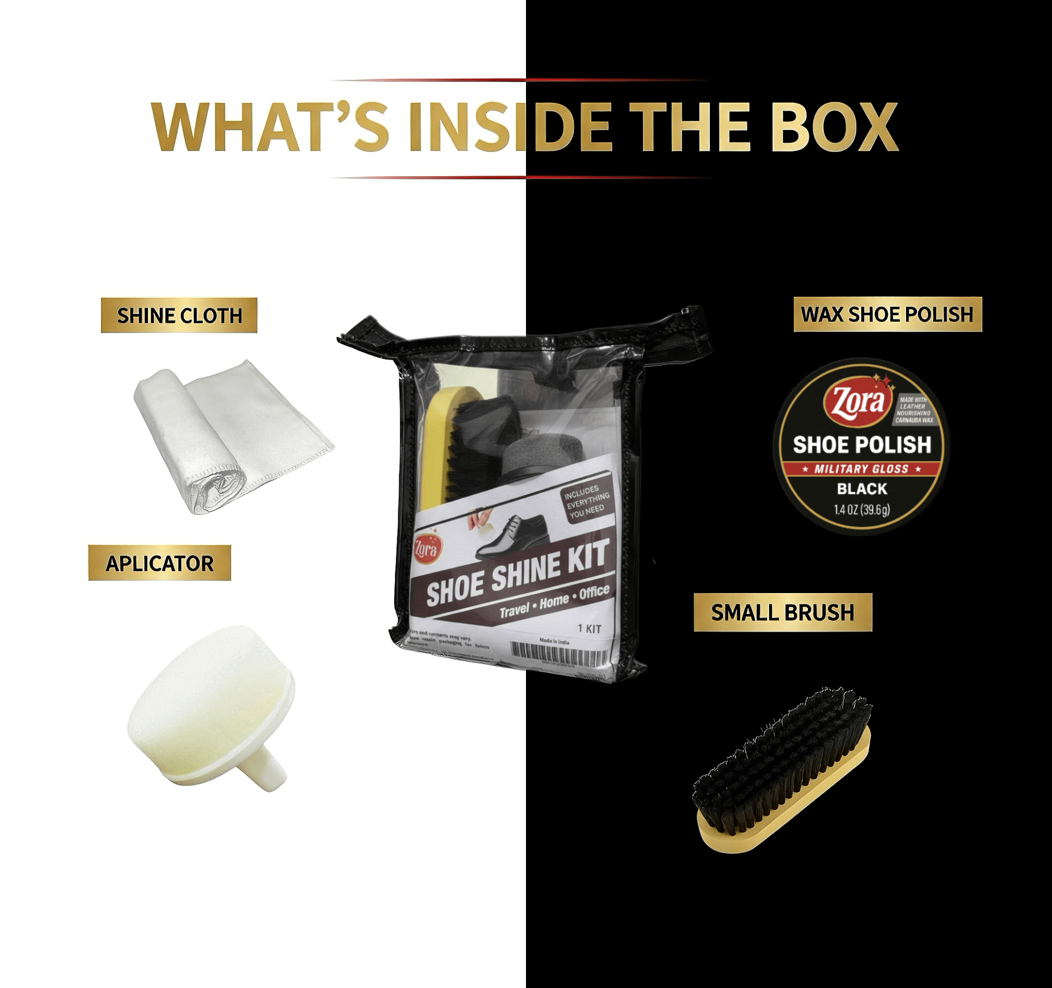 Zora Shoe Shine Kit - Zora Shoe Care