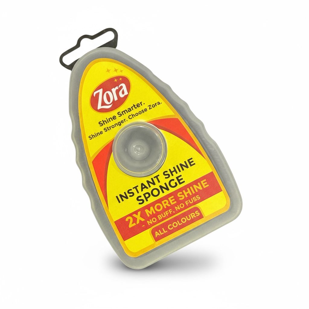 Zora Instant Shine Sponge - (Pack of 3) - Zora Shoe Care
